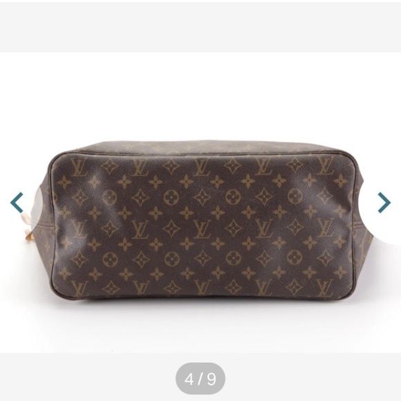 Louis Vuitton Neverfull GM Monogram Canvas & Vachetta Leather - Picture 7 of 17